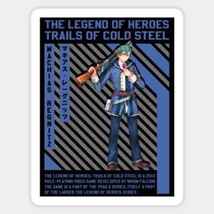 Machias Regnitz | Trails Of Cold Steel Sticker